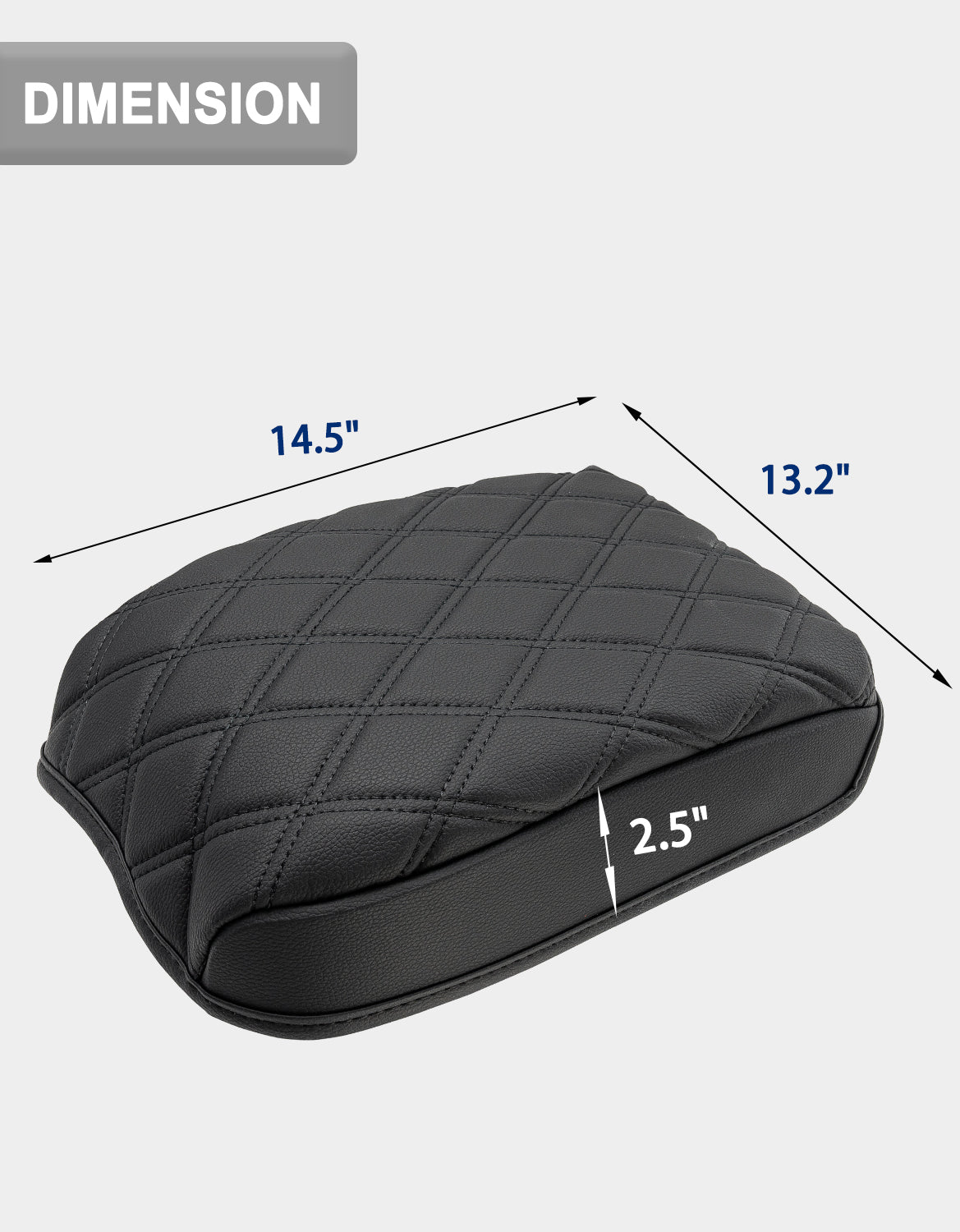 KBH Center Console Armrest Cover Cushion Protector for Toyota Tacoma 2016-2023