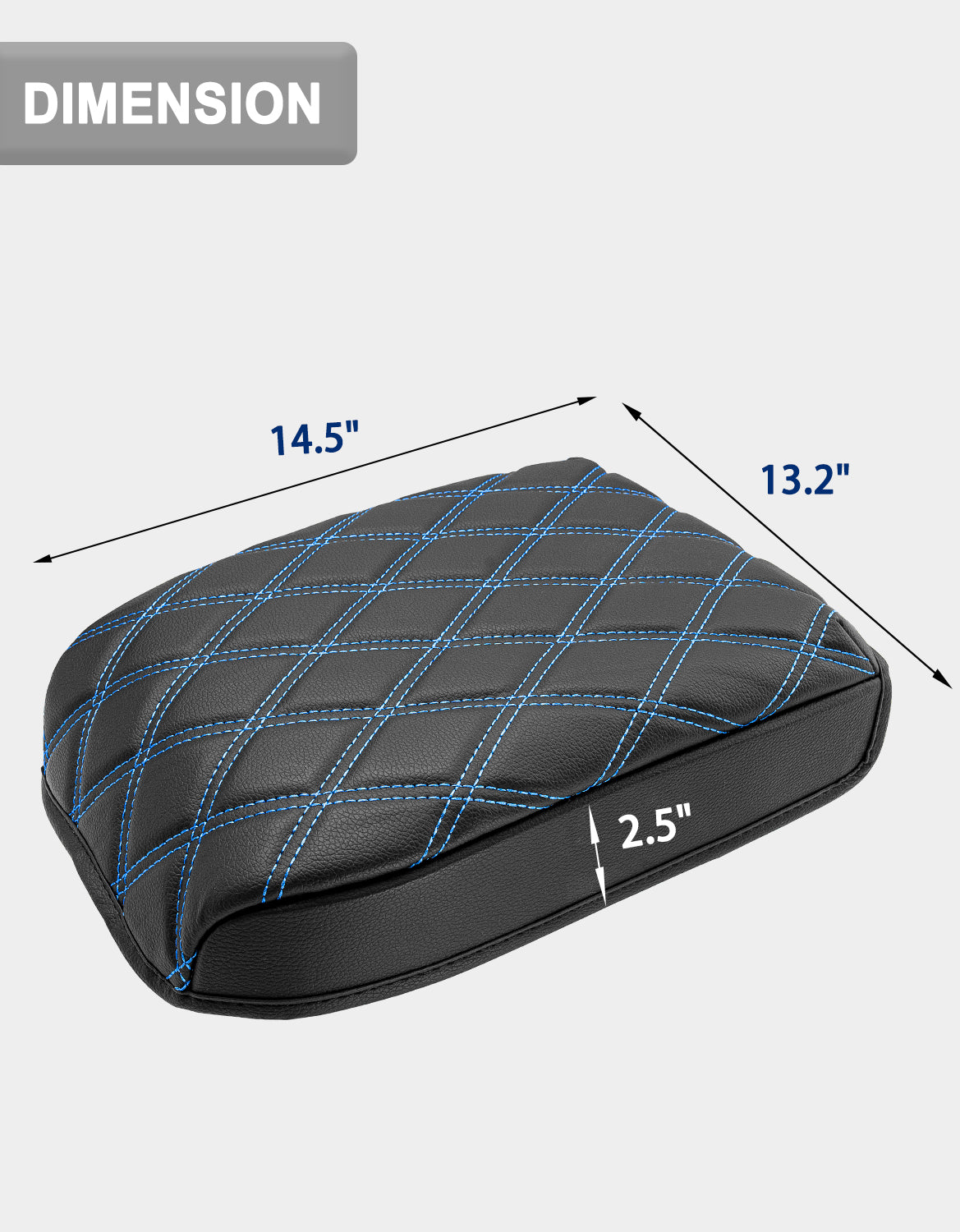 Center Console Armrest Cover Cushion Protector for Toyota Tacoma 2016-2023