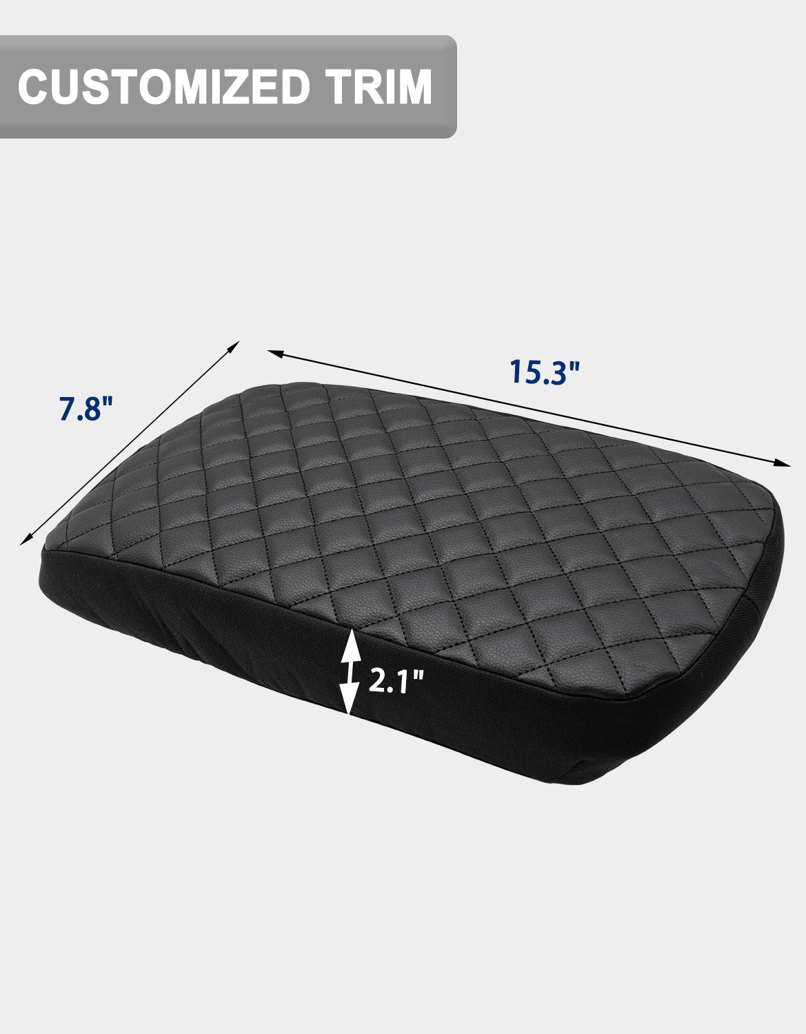 KBH Black Center Console Cover for Toyota Avalon 2013-2018