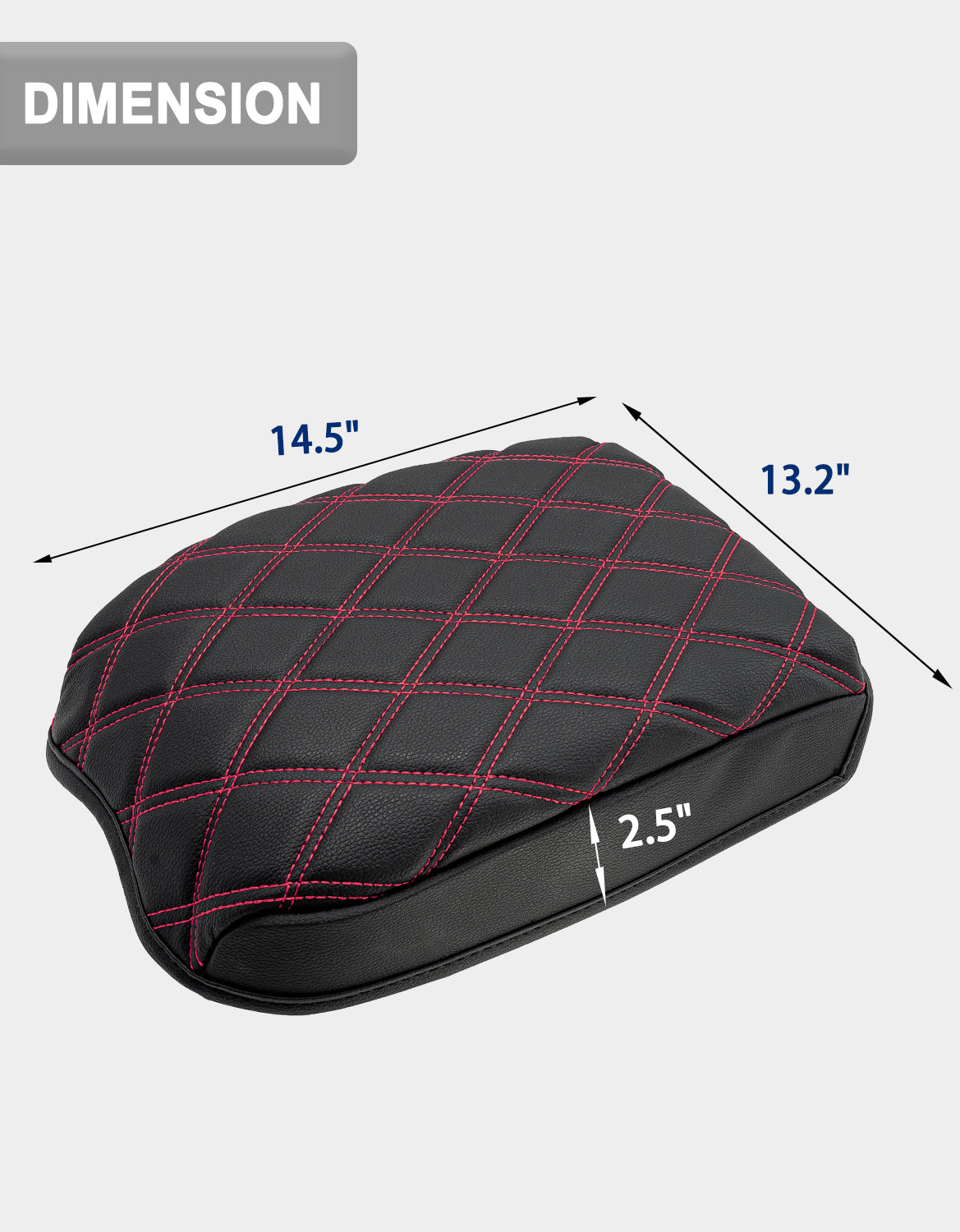 KBH Center Console Armrest Cover Cushion Protector for Toyota Tacoma 2016-2023