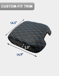Center Console Armrest Cover for Bucket Seat 2014-2018 Chevy Silverado 1500/2500/3500,2014-2018 GMC Sierra 1500/2500/3500,2015-2020 Tahoe/Yukon/Suburban
