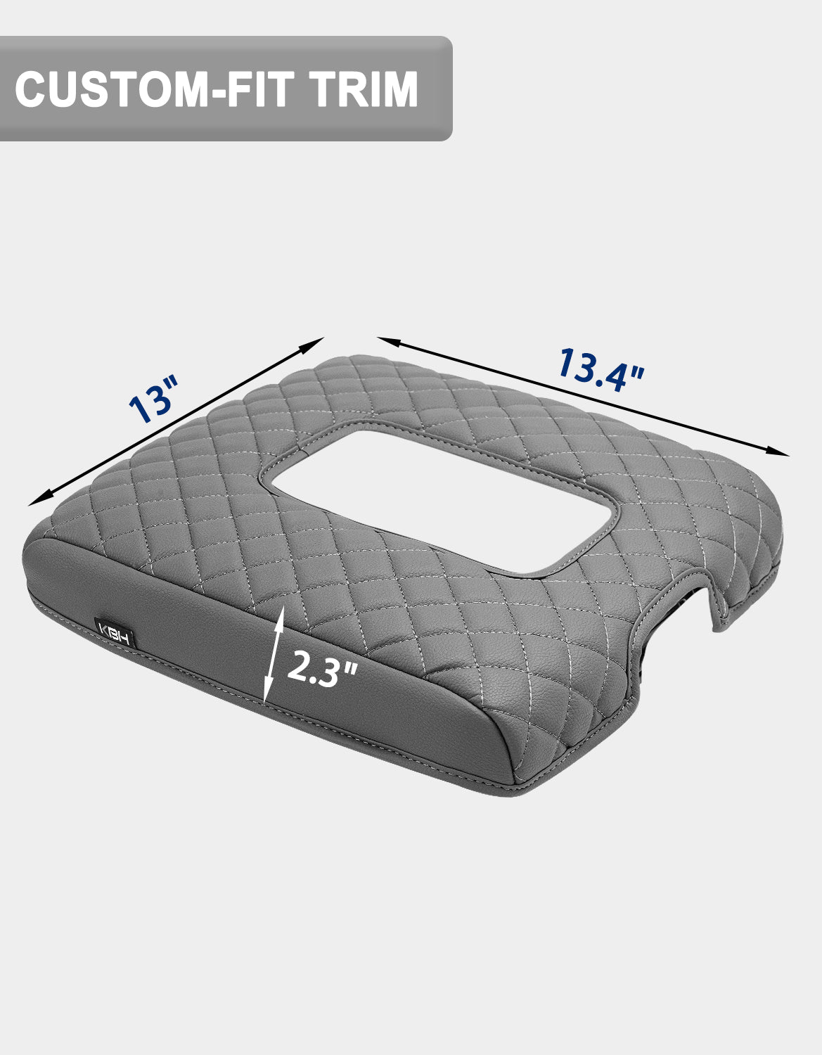 Center Console Armrest Cover for Jump Seat 2014-2018 Chevy Silverado 1500 2500 3500,2014-2018 GMC Sierra 1500 2500 3500