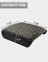 Center Work Surface Armrest Cushion for 2021-2026 Ford F150, 2022-2026 F150 Lightning