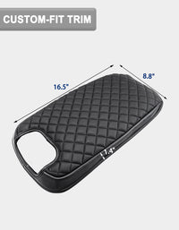 KBH Center Console Armrest Cover for Bucket Seat 1999-2007 Ford F250 F350 F450 F550 Super Duty,2000-2008 Ford F650 Super Duty,1999-2007 Ford Excursion