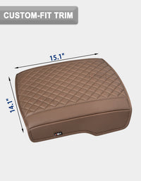 Center Console Armrest Cover Pad Cushion Protector for Bucket Seat 2019-2026 Dodge Ram 1500 2500 3500