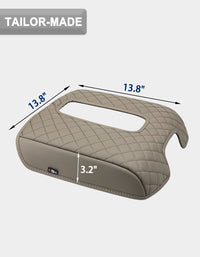 Center Console Armrest Cover Pad for Bucket Seat 2014-2018 Chevy Silverado 1500 2500 3500,2014-2018 GMC Sierra 1500 2500 3500,2015-2020 Tahoe/Yukon/Suburban