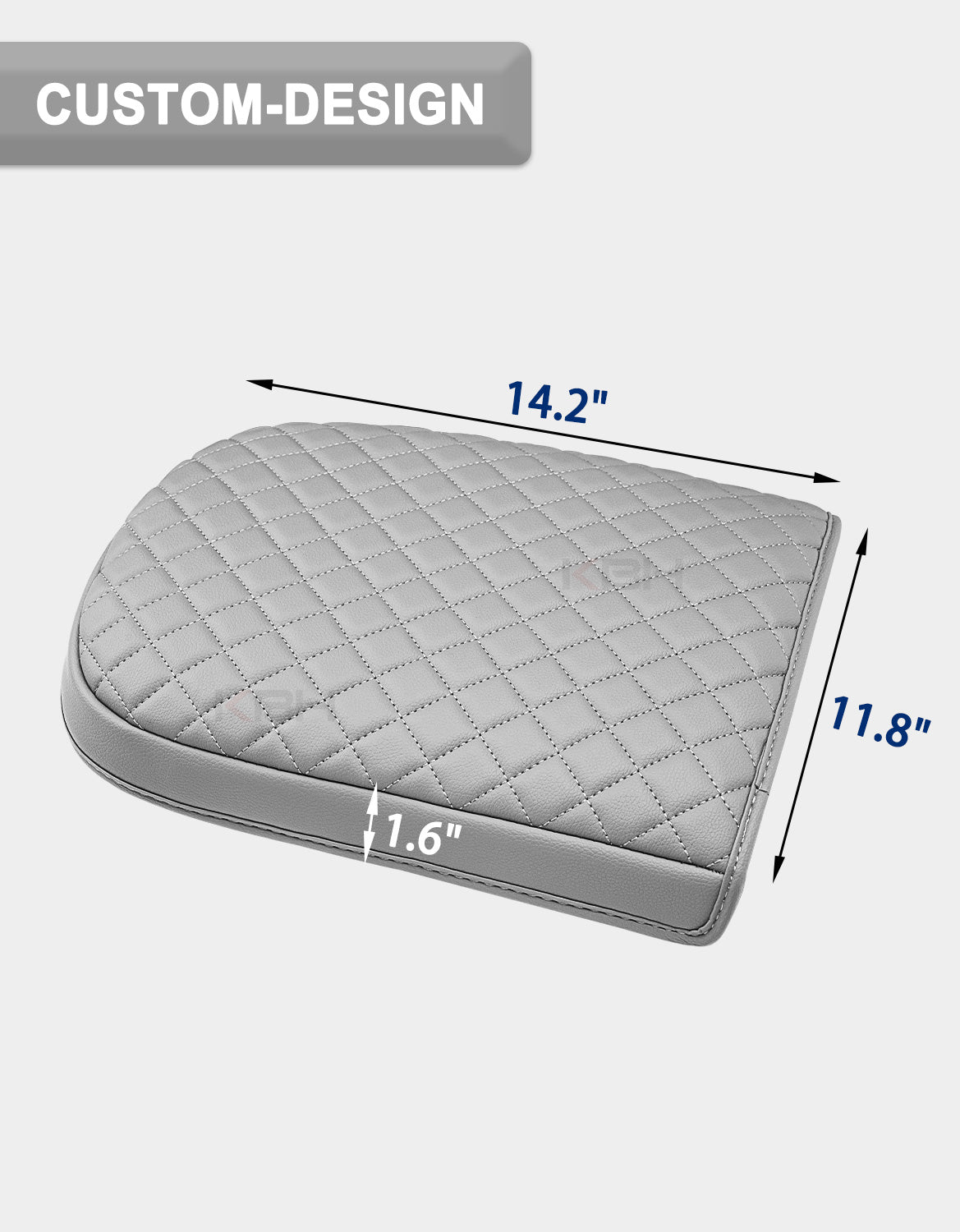 Center Console Armrest Cover Pad for Bucket Seat 2001-2003 F150 Crew Cab Lariat / XLT / King Ranch
