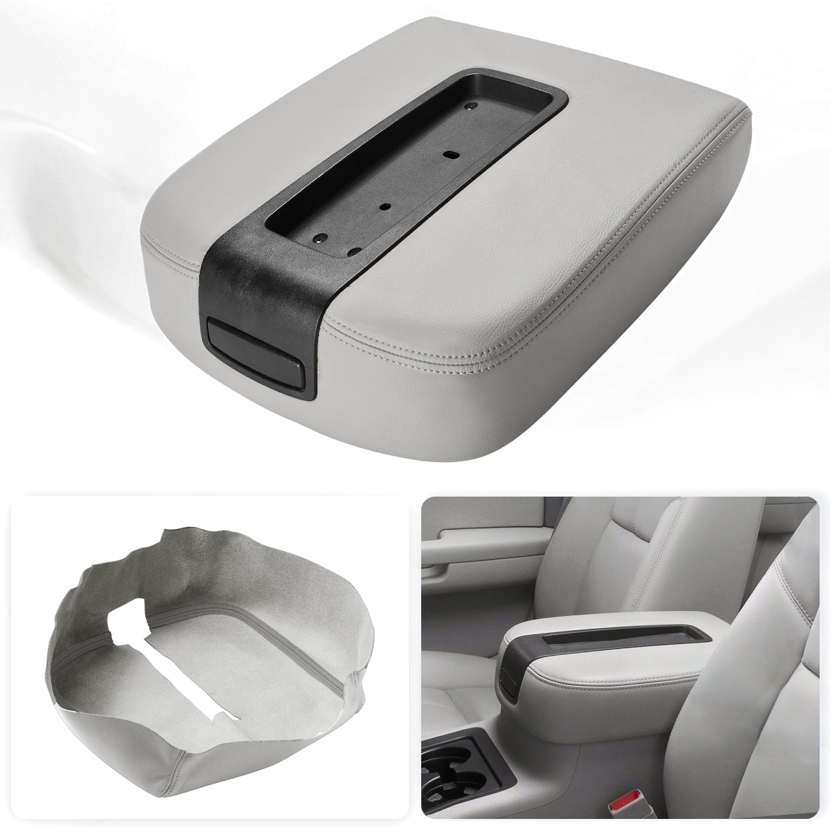 KBH Center Console Armrest Cover for Jeep Grand Cherokee 2011-2020 - kbhmotors