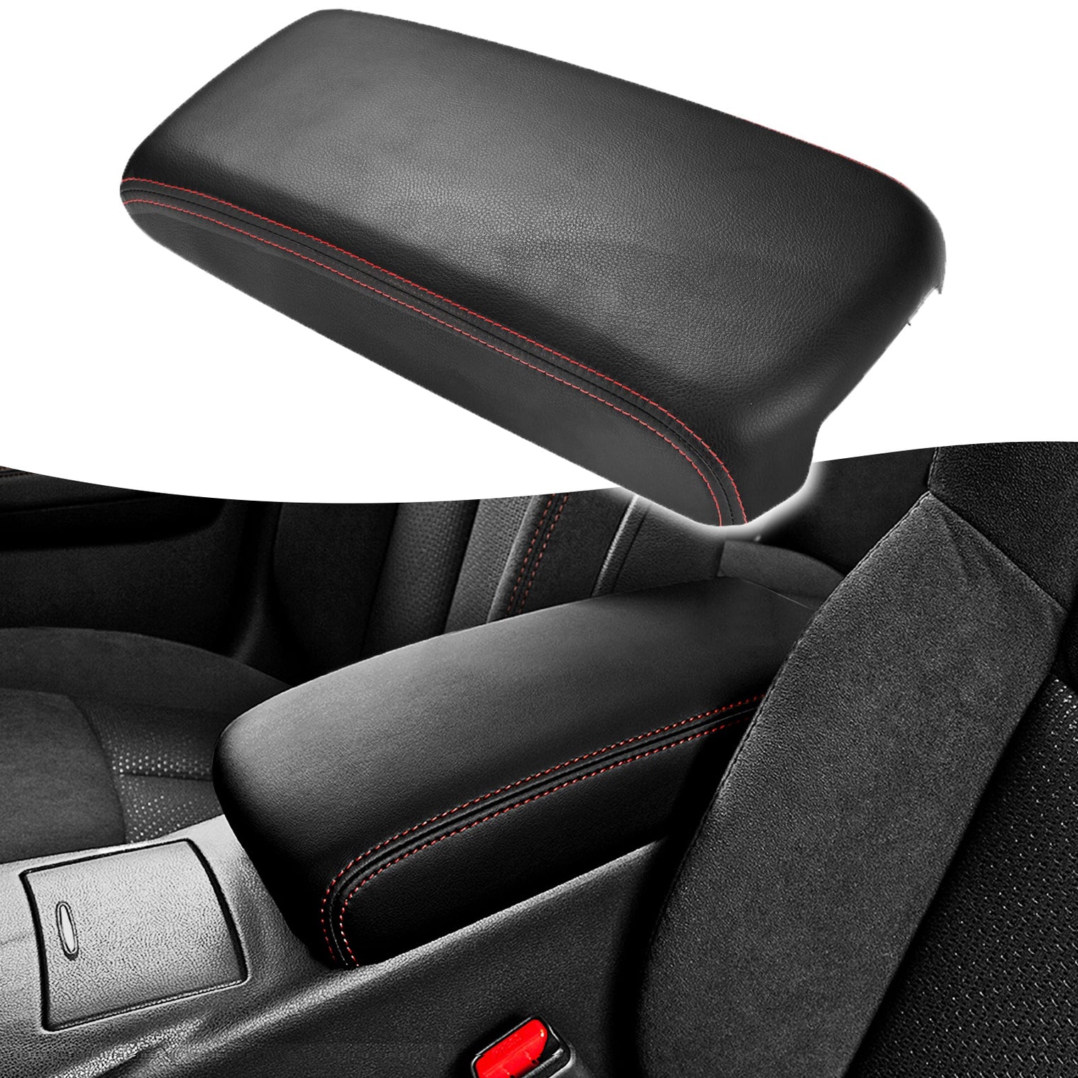 KBH Center Console Armrest Cover for Nissan Maxima 2009-2014 & Nissan Altima 2013-2018