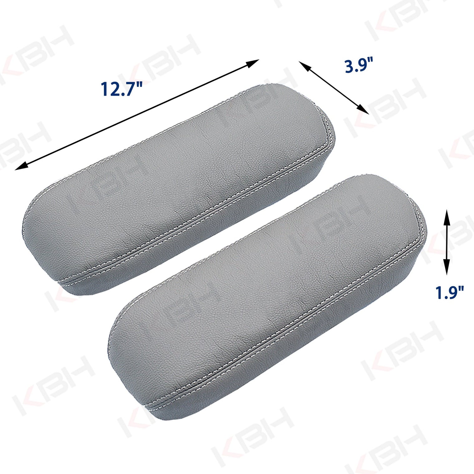 KBH Seat Armrest Cover for Ford 1999-2007 F250/F350/F450 Lariat,2002-2006 F250/F350/F450 XLT Sport,2000-2005 Excursion Limited XLT