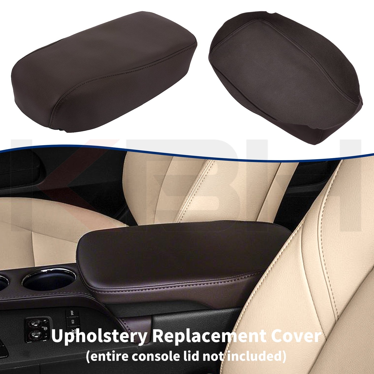 KBH Center Console Armrest Cover for Toyota Avalon 2013-2018