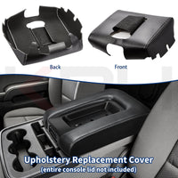 KBH Center Console Armrest Cover for 2014-2018 Chevy Silverado & GMC Sierra1500/2500/3500