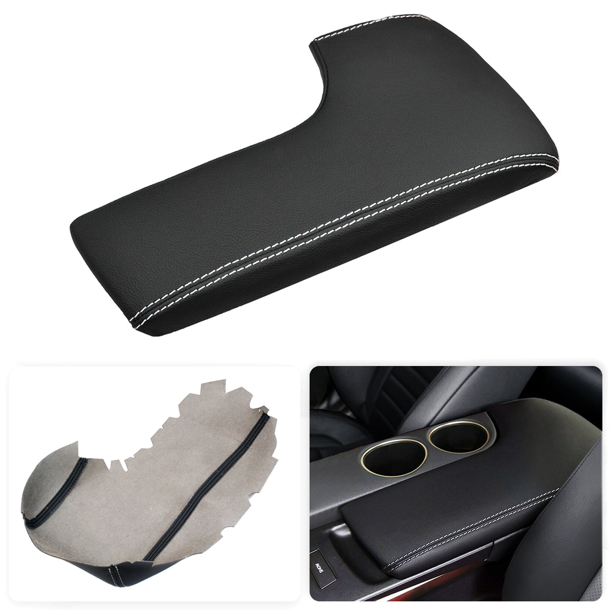 KBH Center Console Armrest Cover for Lexus IS200t IS250 IS300 IS350 2014-2017