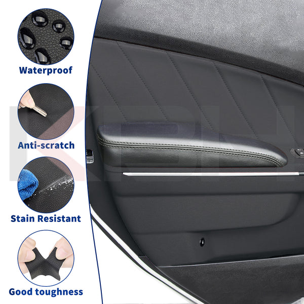 KBH Front Door Panel Armrest Cover for Dodge Charger & Chrysler 300 2011-2020 - kbhmotors
