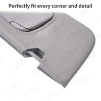 KBH Sun Visor Leather Cover for Ford Mustang 2005-2011